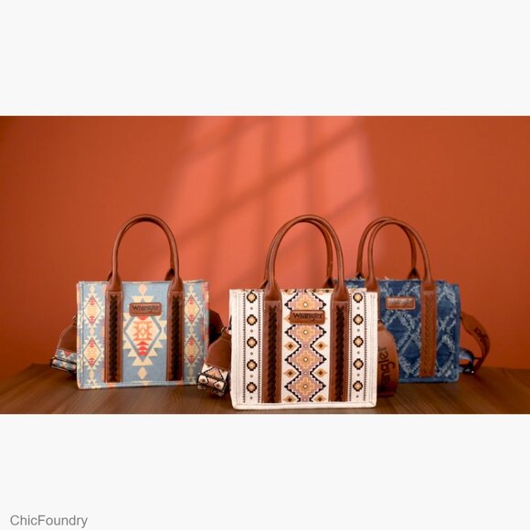 Structured Tote Bag with Guitar Strap, 2 Zip Pockets, Everyday Purse - Picture 7 of 7